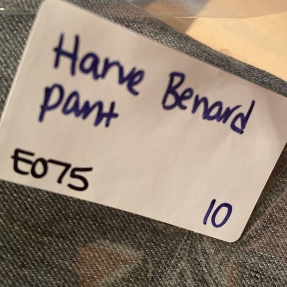 Harve Benard Grey Wool-blend Trouser Size 10 - Picture 7 of 7